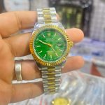 Texture Model RLX Datejust Two Tone Watch AAA Copy - Image 3