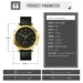 SKMEI 1652 Leather Multifunctional Waterproof Digital Watch for Men – Dual Time LED DisplayFeatures