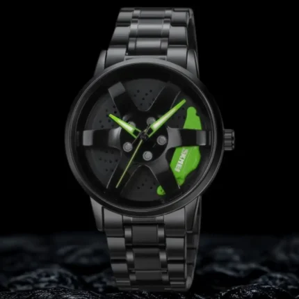 Skmei – 1787 – Rotating Wheel Rim -green