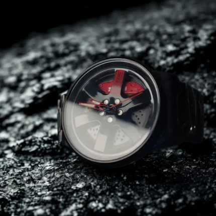 Skmei – 1787 – Rotating Wheel Rim Red Aesthetic