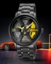 Skmei – 1787 – Rotating Wheel Rim Yellow Sports Watch